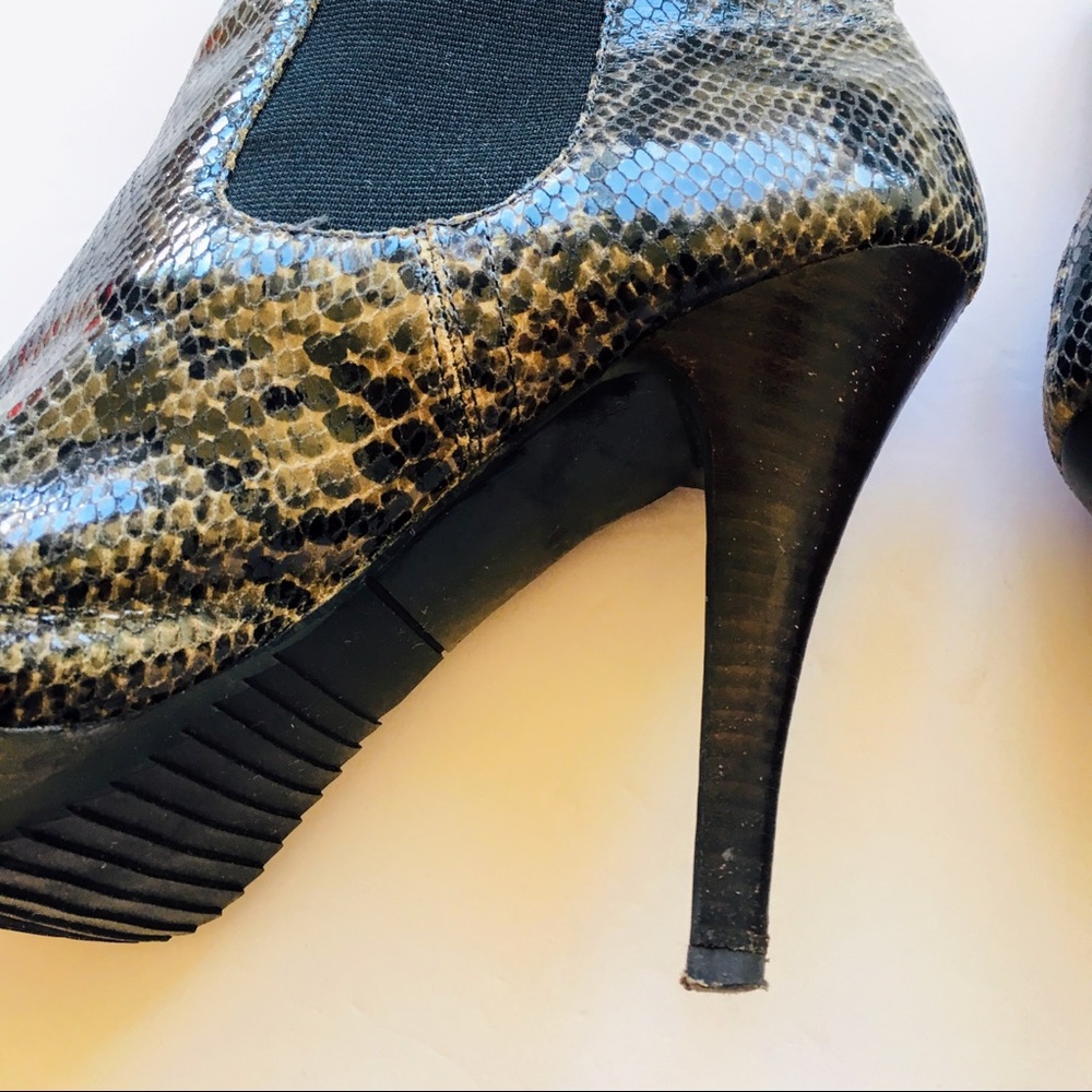 Michael Kors Snakeskin Boots, 8 - Picture 7 of 8